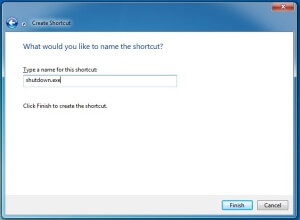 Create Shortcut for Shutdown Your Computer - Demo 3