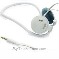 Portronics OYE Wired On Ear Headphone (White)